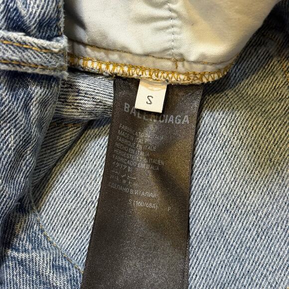 Authentic Balenciaga X Adidas Baggy Jeans S - Picture 5 of 7